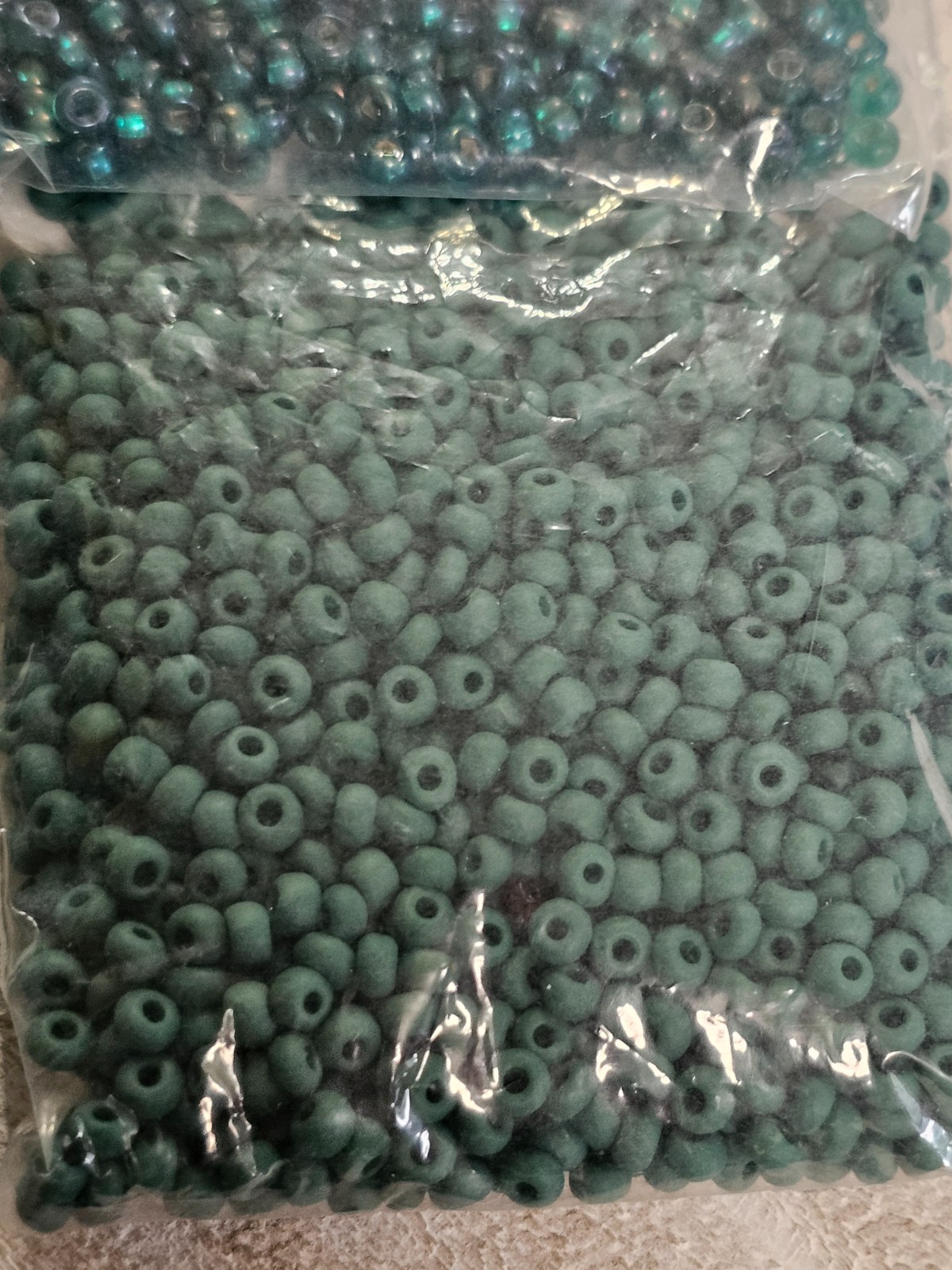 6/0 Czech Glass Seed Beads 60g 70g Bags Teal Blue Green Lot Jewelry Supplies