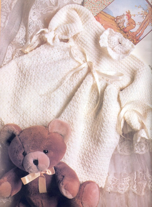 Crochet Treasures for Baby (3-18 mo.) coat dress sweater Fairytale Beehive Yarn