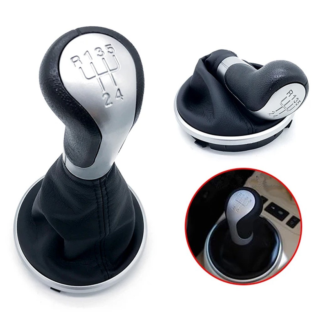Direct Fit Gear Shift Knob with Gaiter for Skoda For Fabia II MK2 2000 2014