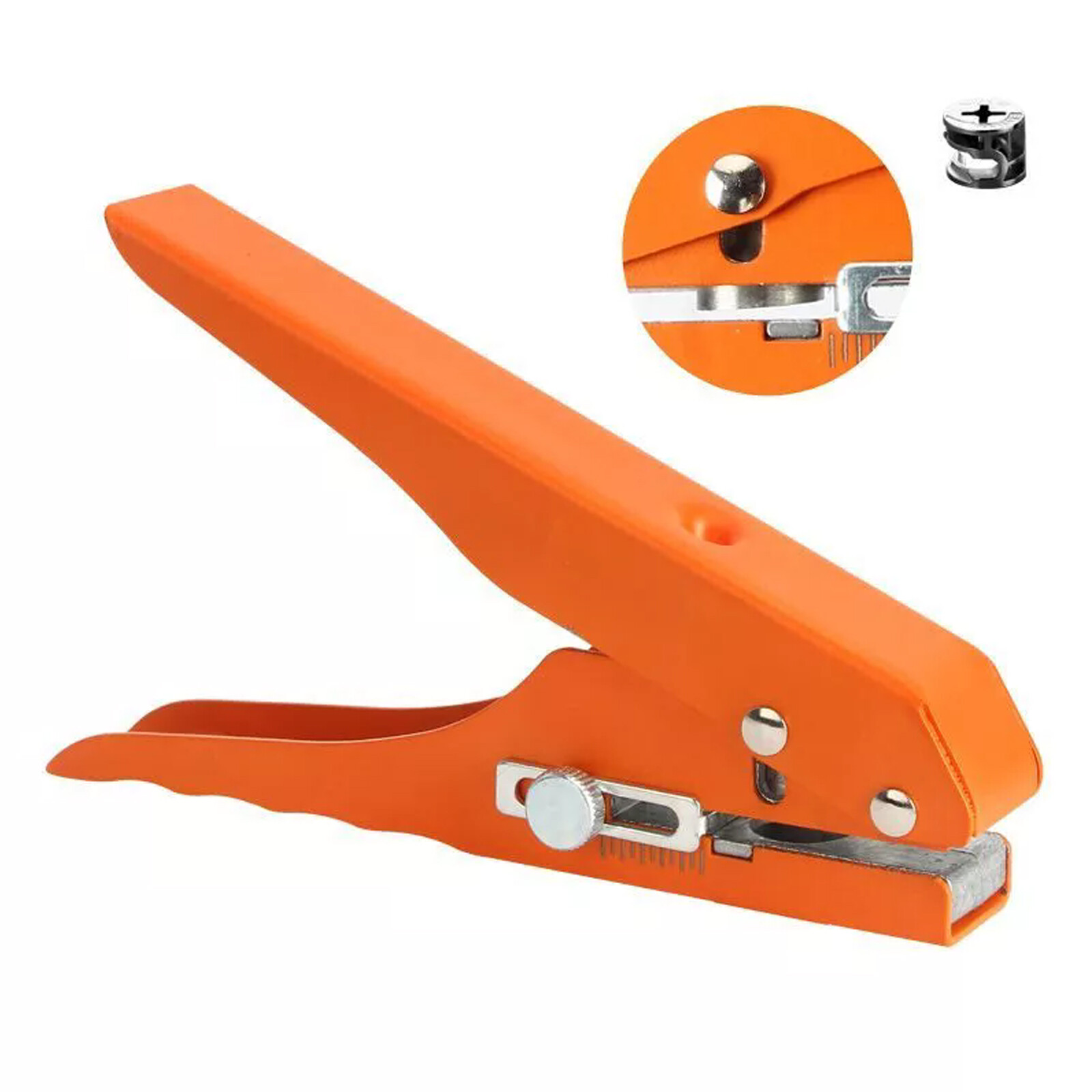 8-15mm Hand Held Circle Round Single Hole Punch Paper Punch For PVC Cards Photos