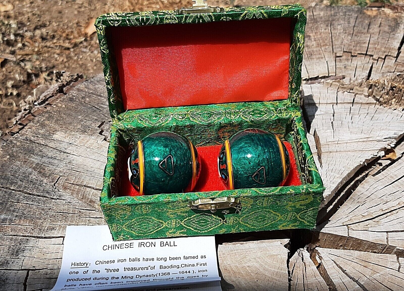Chinese Healthy Therapy Chrome 2 balls Set /40mm/Design 63/Exercise