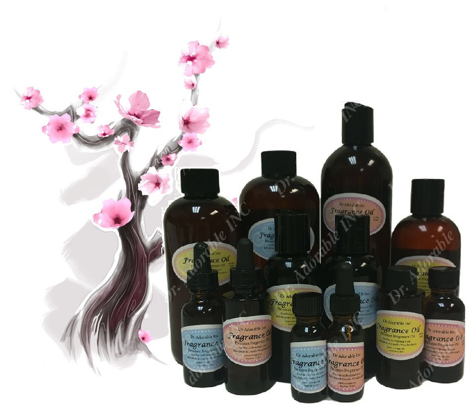 Japanese Cherry Blossom FRAGRANCE OIL 0.6oz 1oz 2oz 4oz up to 16oz Free Shipping