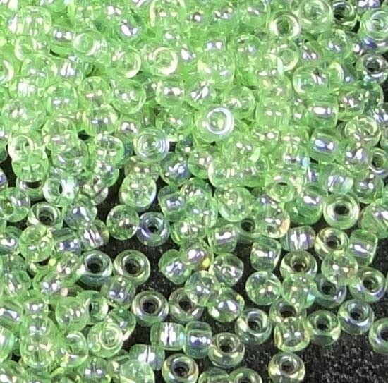 8/0 Fine Japanese TOHO Seed Glass Round Beads – Rainbow Lemon Mist 10-Grams