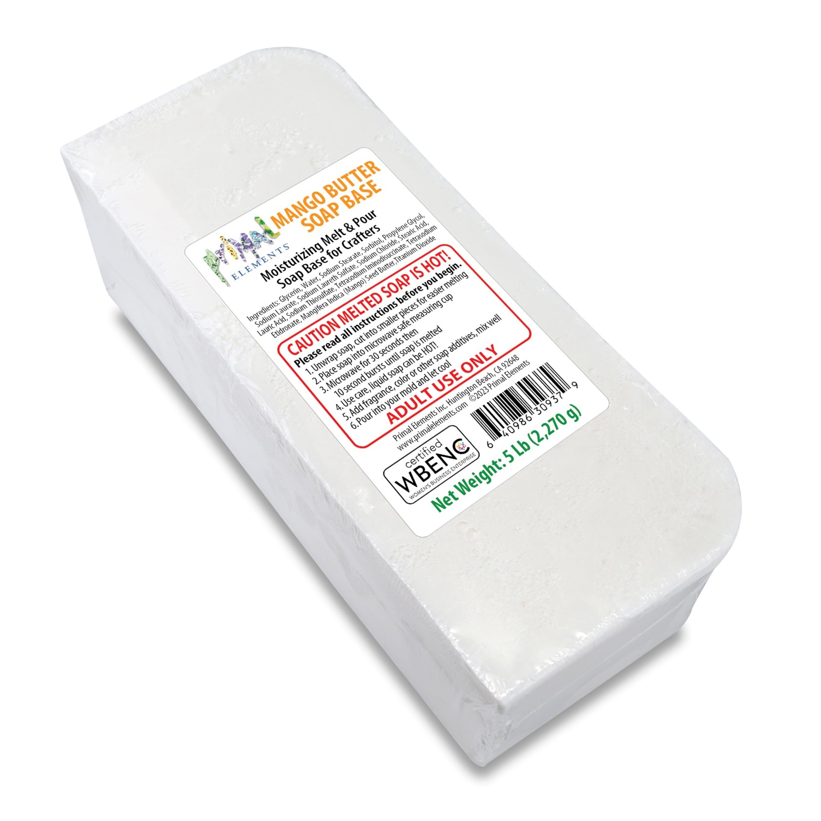 Mango Butter Soap Base – Moisturizing Melt and Pour Glycerin Soap Base for Cr…