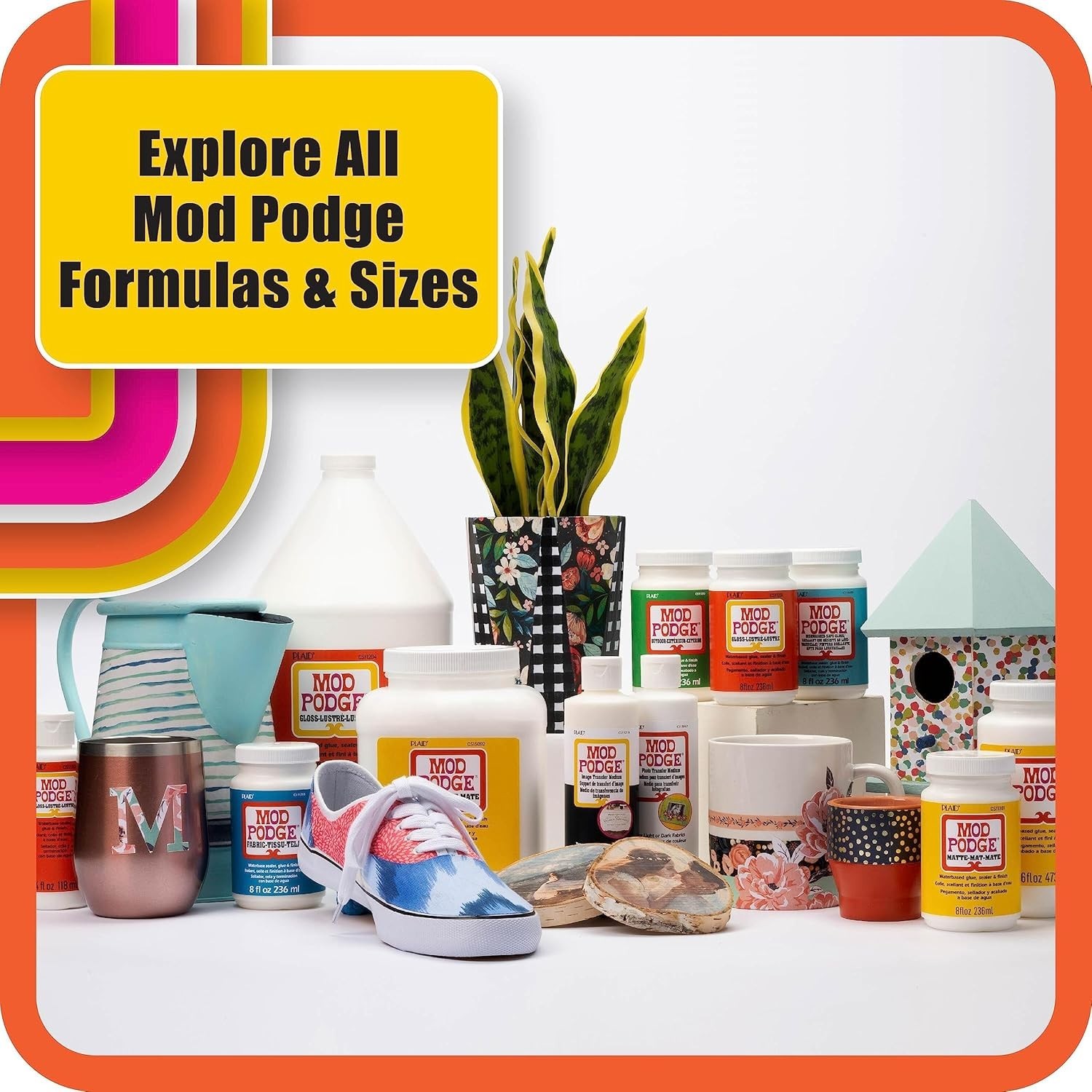 Super Matte, All-in-One Glue, Sealer, and Finish, 8 fl oz,