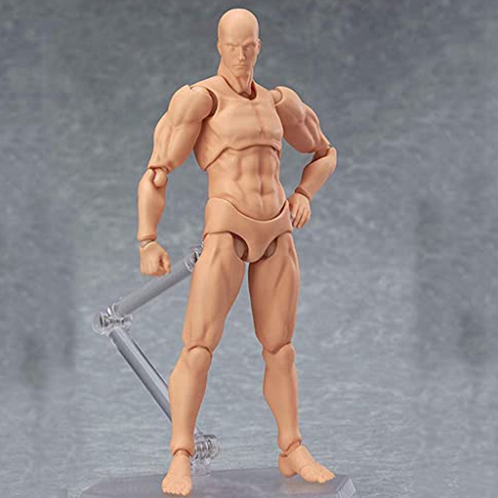 Body Doll, Artists Manikin Blockhead Jointed Mannequin Drawing Figures9361