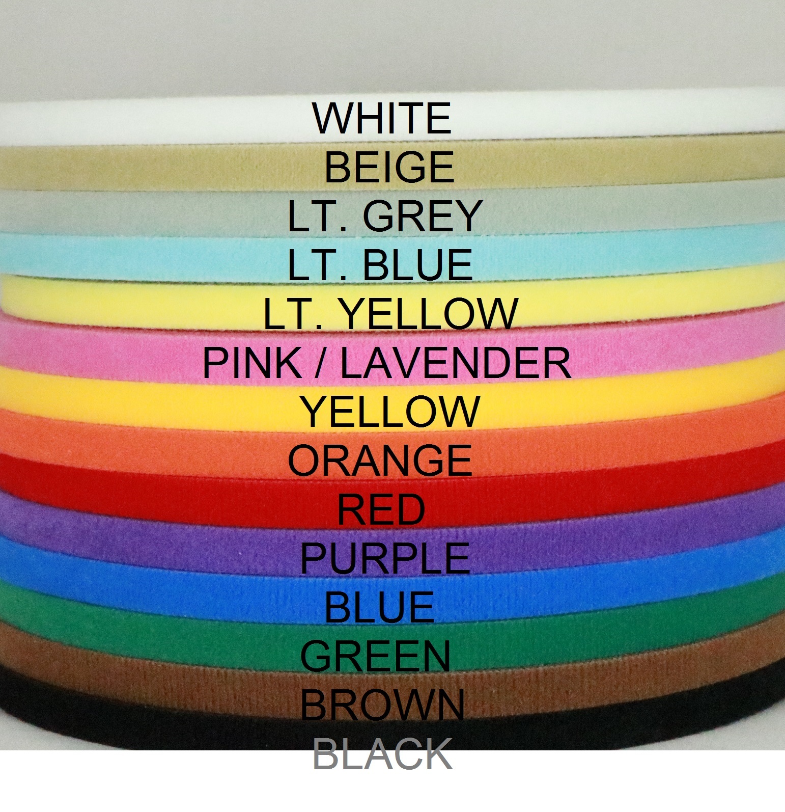 Ultra thin VELCRO® brand hook&loop tape double sided Widths: 3/4”, 1″, & 1 1/2″