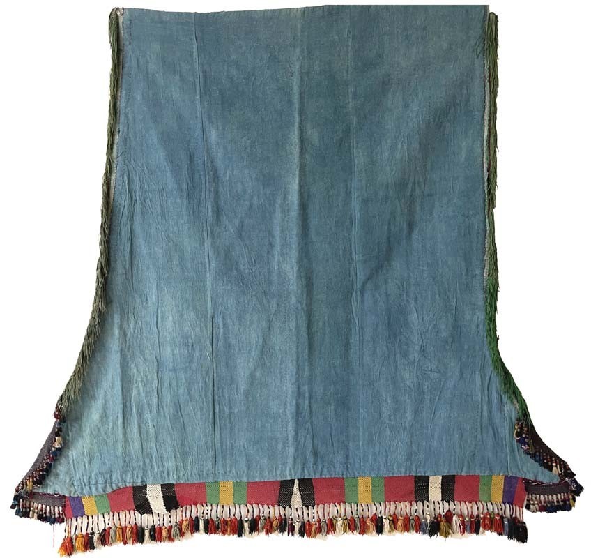 OLD CENTRAL ASIAN UZBEK LAKAI FESTIVE BROCADE HORSE COVER