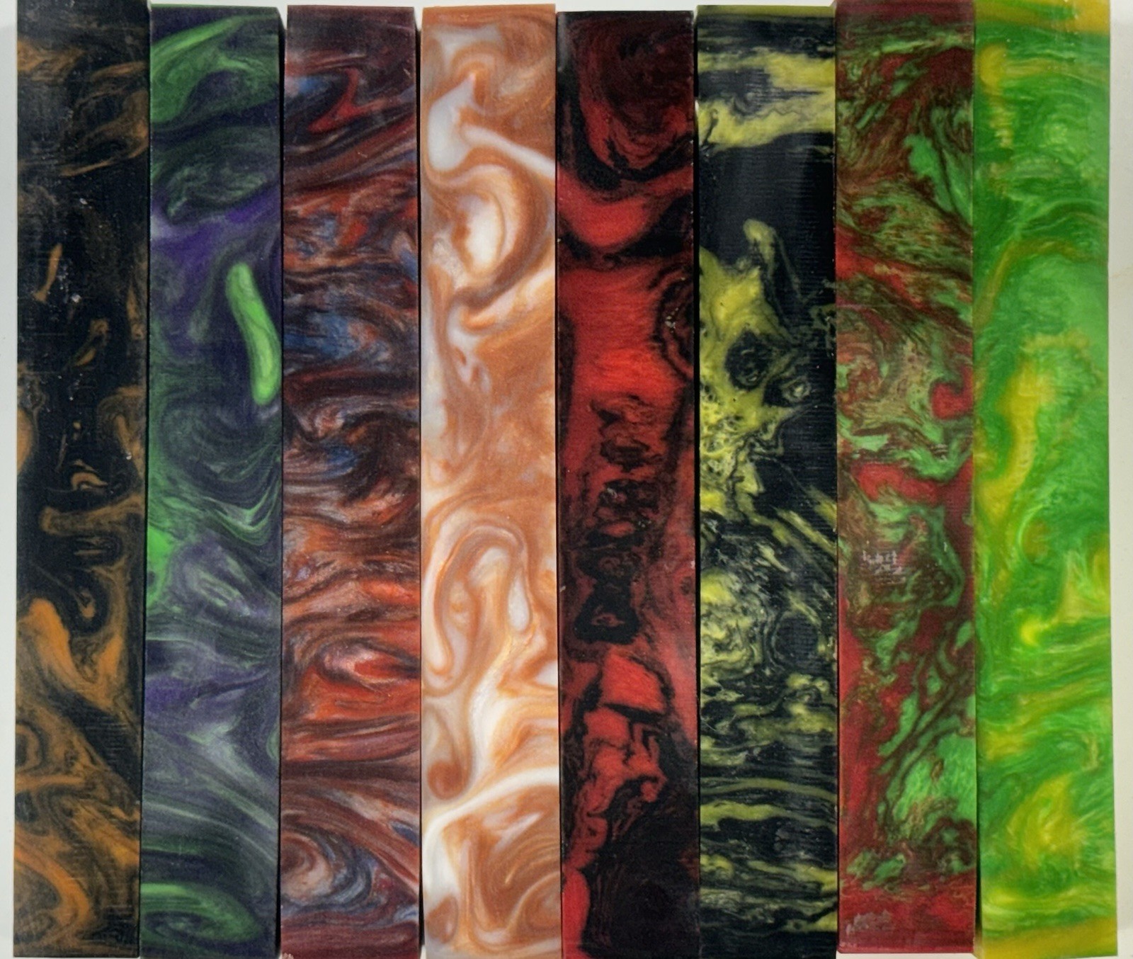 Pen Blanks * $7ea * 10 Pack $59.99 * Epoxy Resin