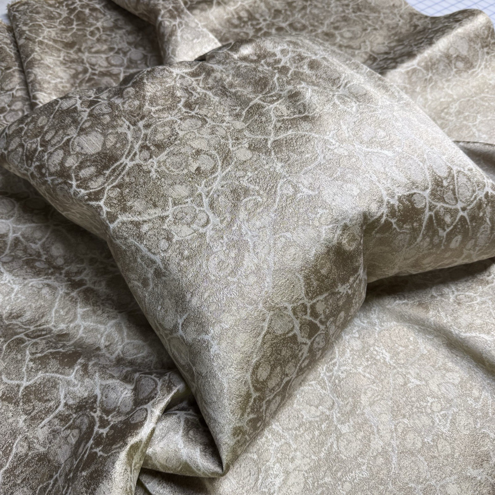 Fabric By The Yard Terrazzo Shimmery Abstract Modern Luxury Textured
