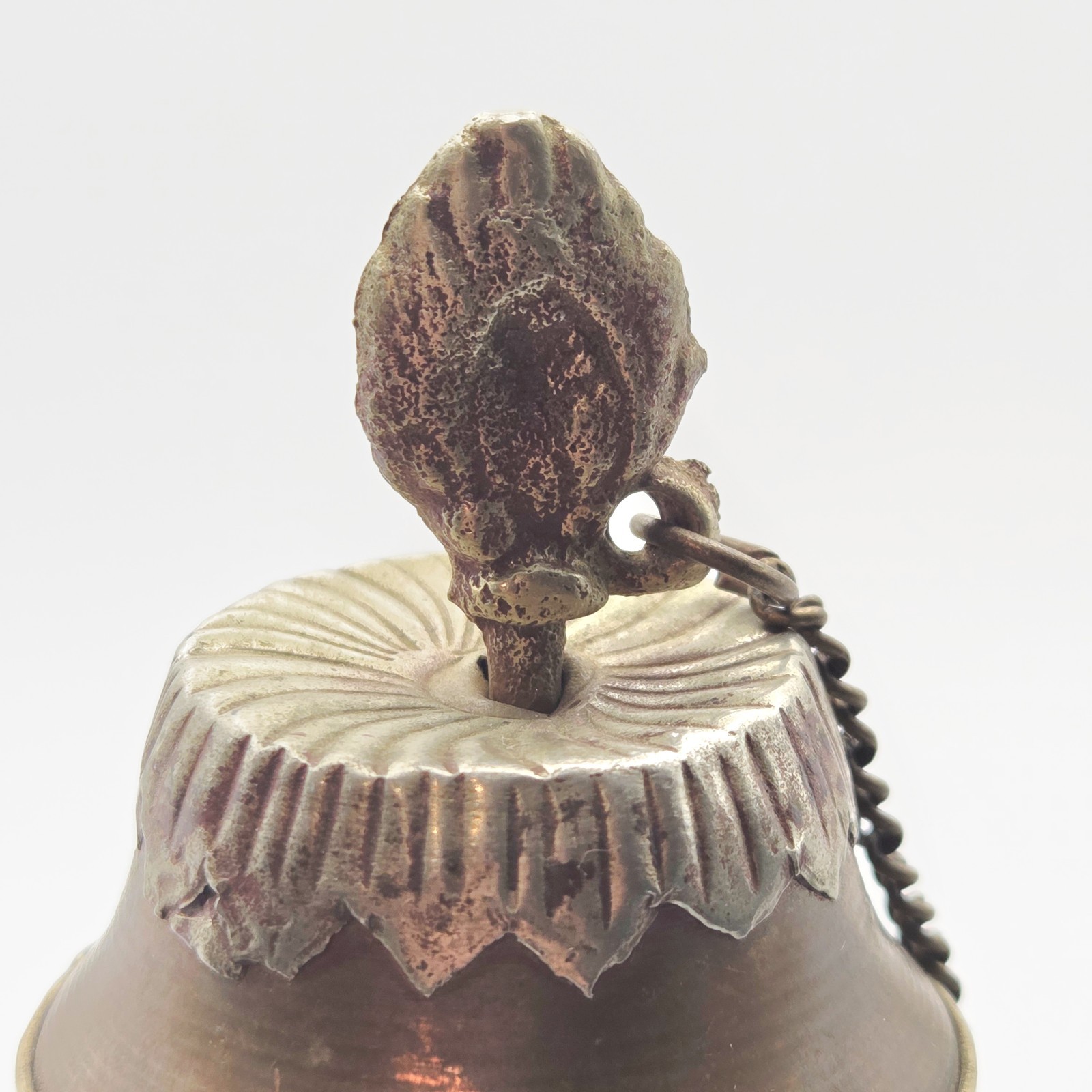 ANTIQUE / VINTAGE COPPER AND BRASS TIBETAN TEAPOT WITH DRAGON