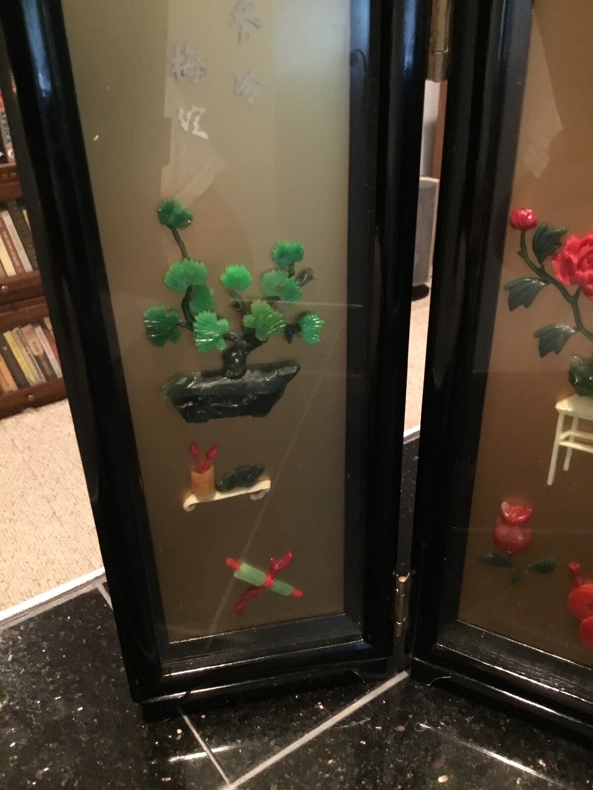 Mini Chinese Four Panel Divider 13 1/2 Inches