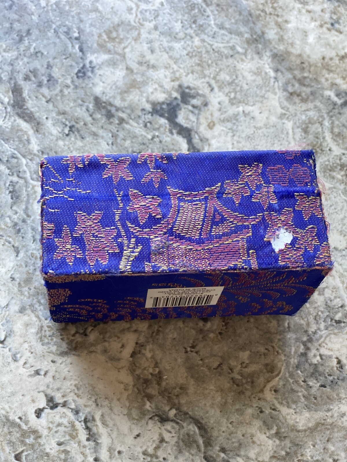 Vintage Chinese Shou Xing Iron Balls & Box Stress Relaxing Collectible