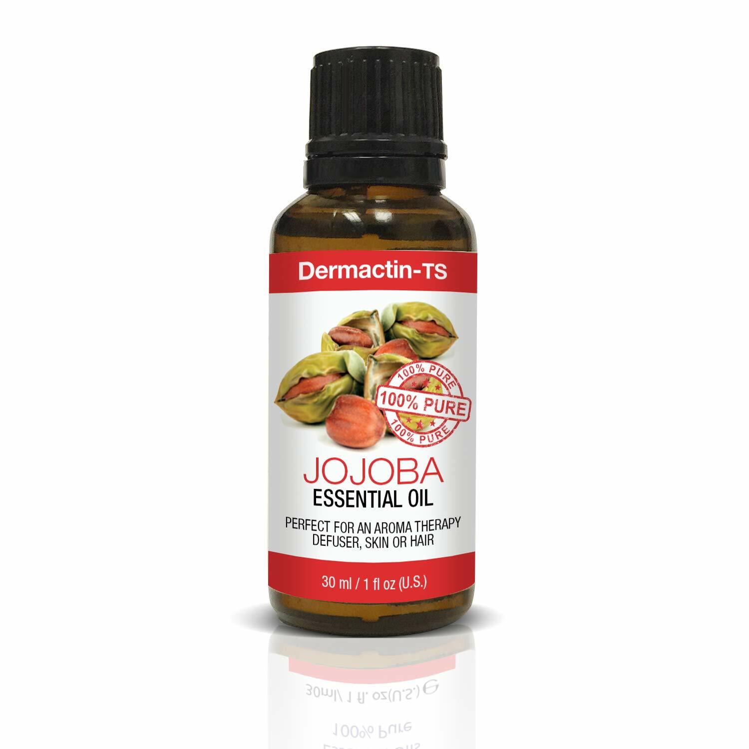 Dermactin-TS Essential Oil 100% Pure Jojoba Oil 1oz