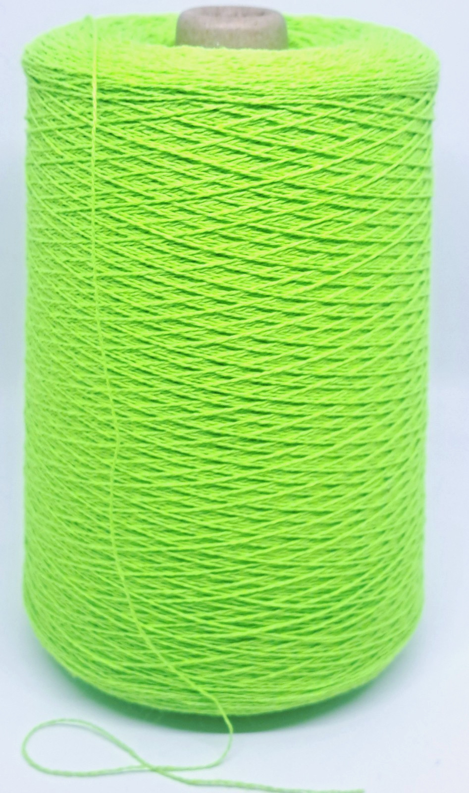 BRIGHT LIME 8/2 Cotton cone yarn weave knit crochet 3360 ypp, 1 full pound