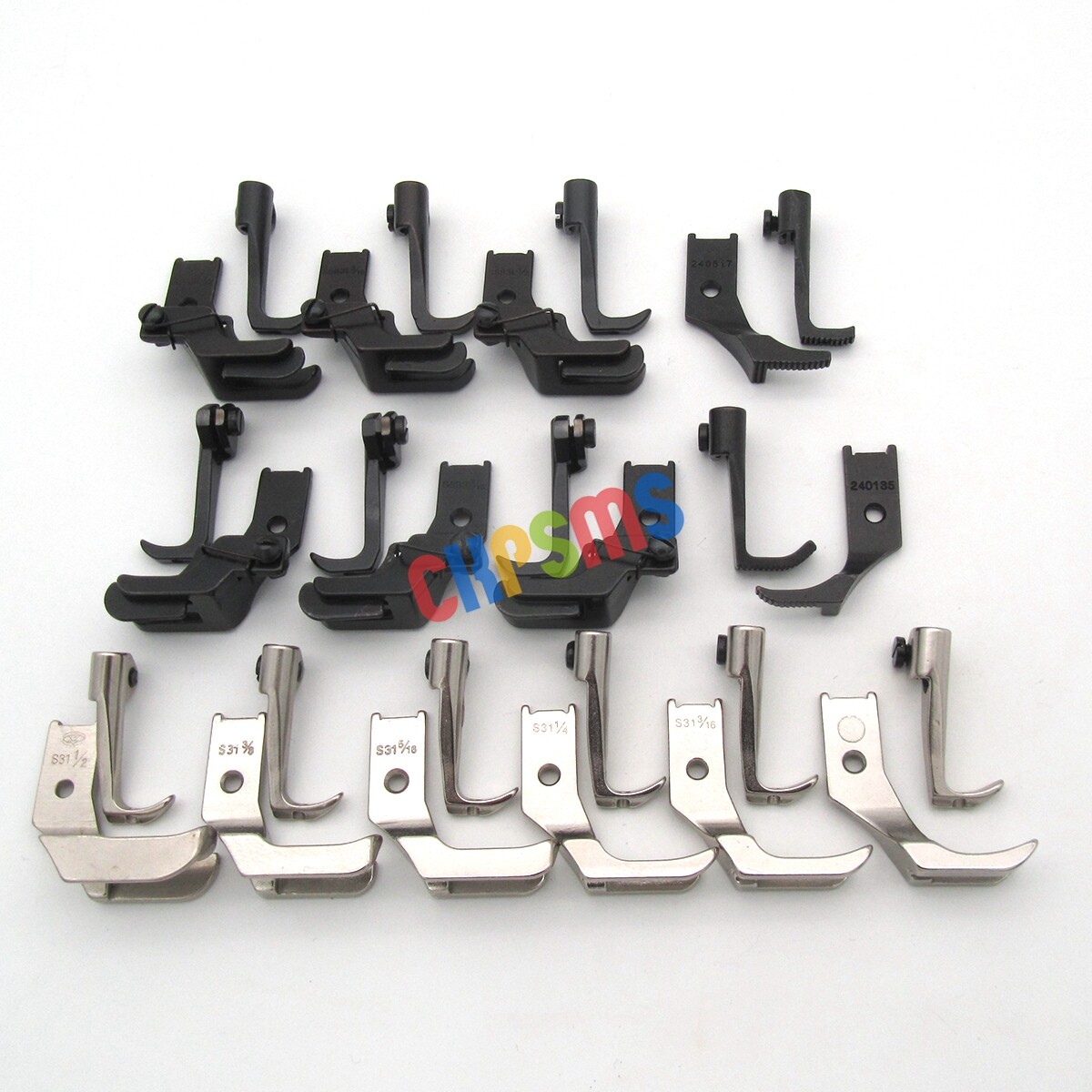 14SET Walking Presser Feet fit for JUKI LU-563,LU-1508,DNU-1541 CONSEW 206RB 225