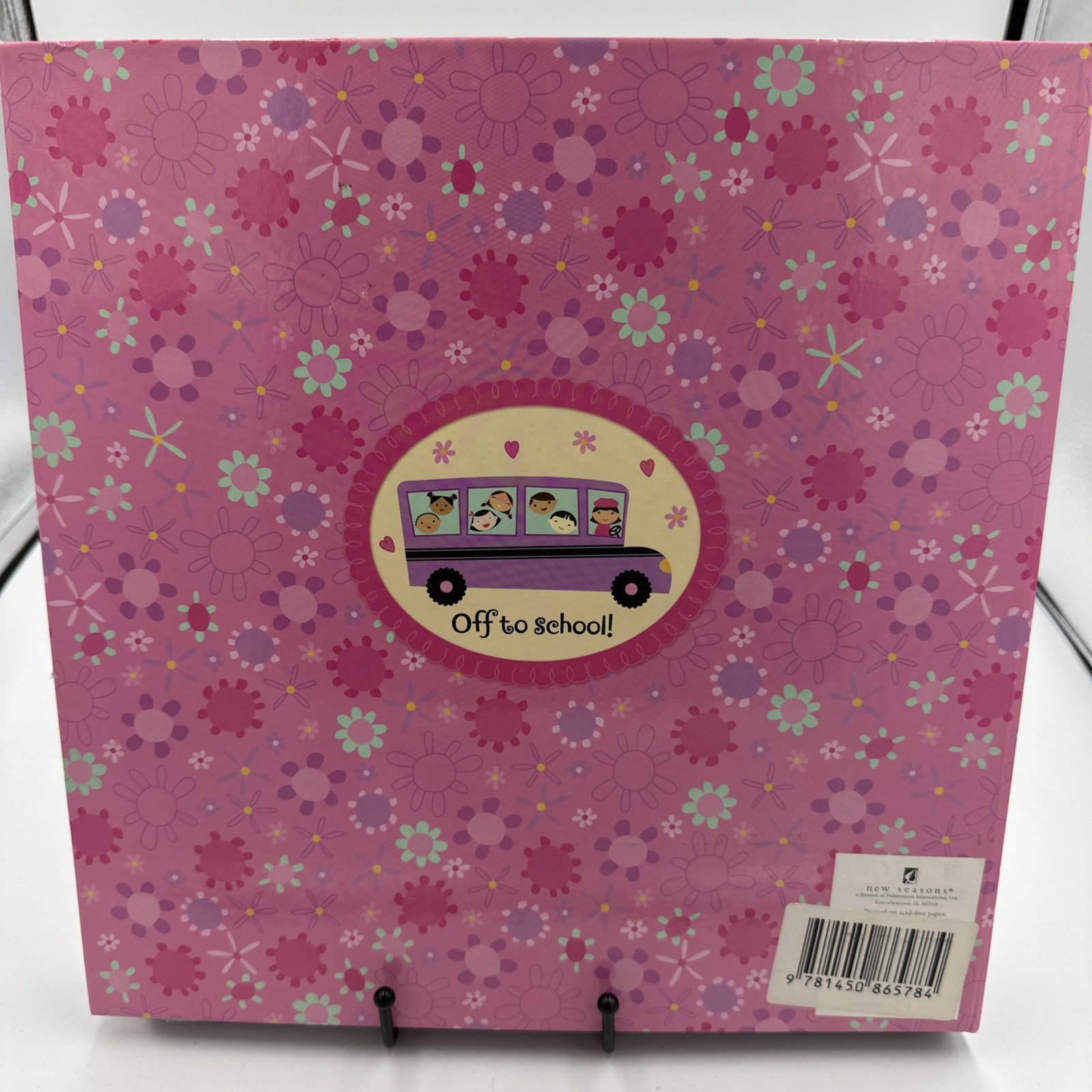 School Years Memory Keeper Pink Modern Floral