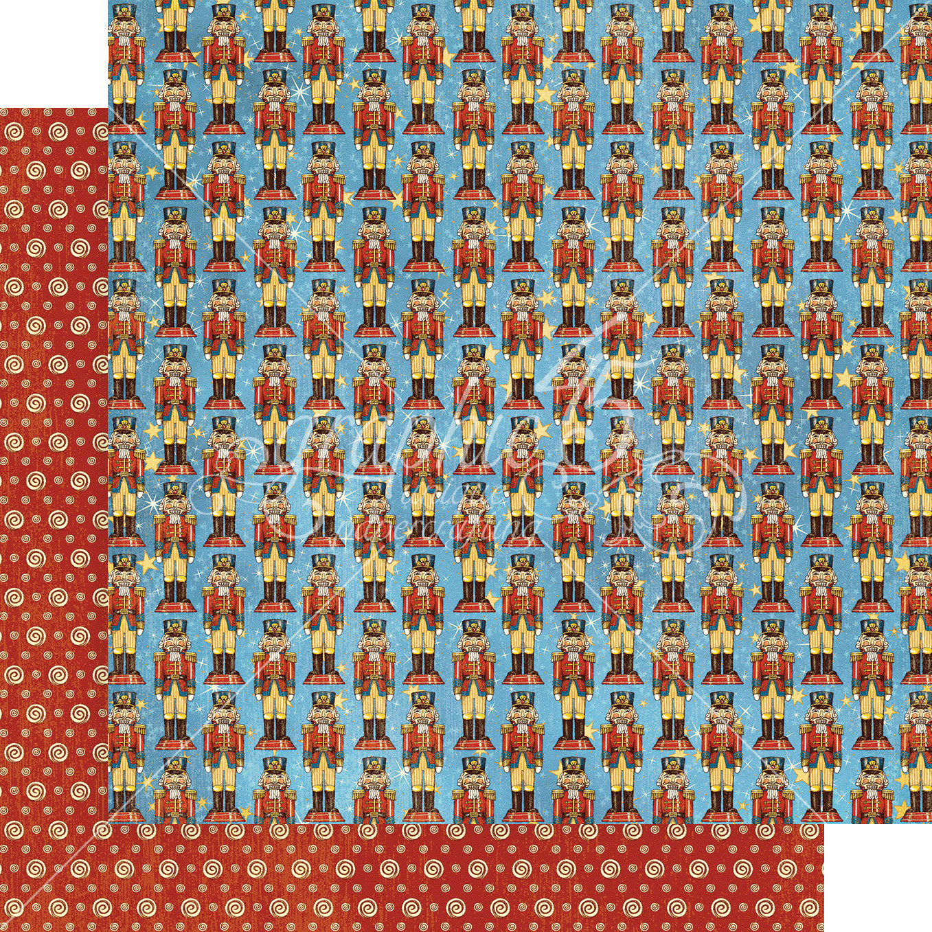 GRAPHIC 45 NUTCRACKER SWEET BUNDLE 12X12 8X8 PADS and EMBELISHMENTS*SHIPS FREE*