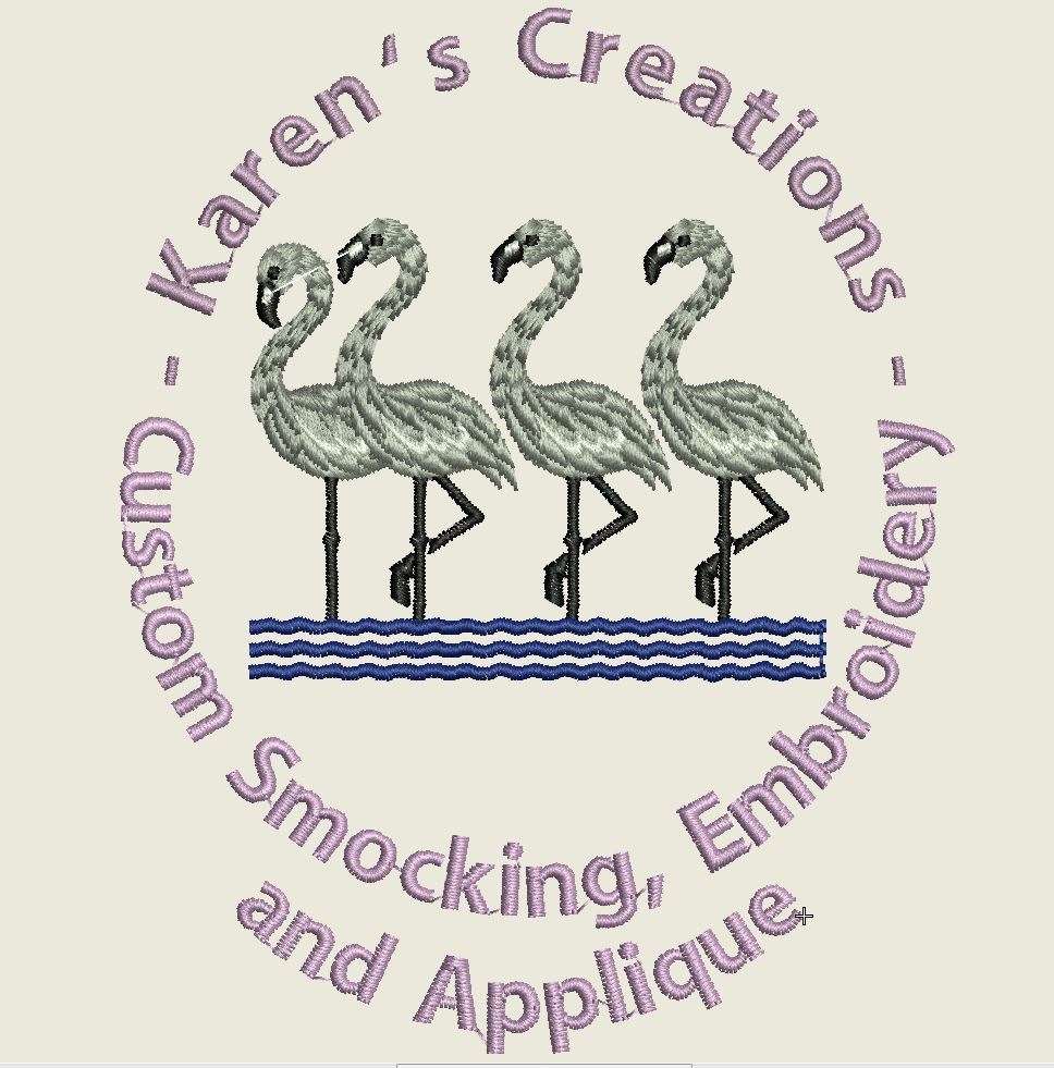 Create Your Own Embroidery Designs/Monograms – By E-mail -11 Formats In 24 Hours