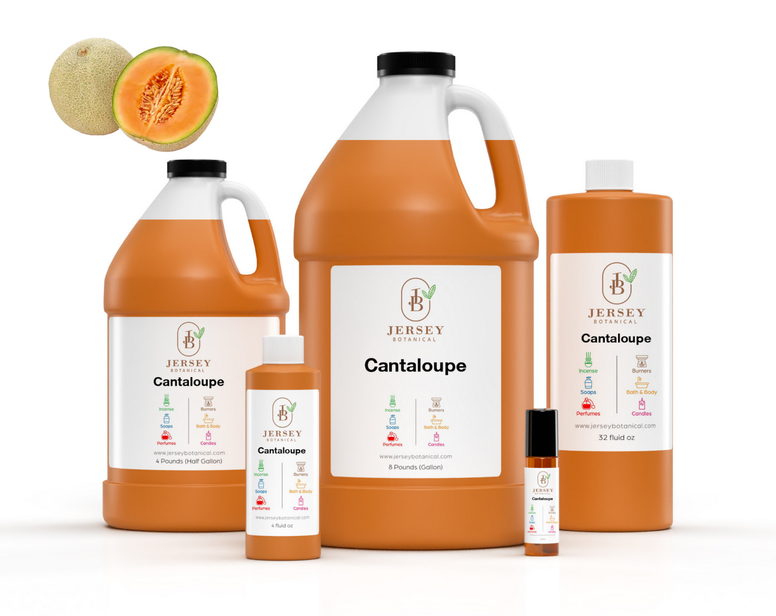 Cantaloupe Fragrance Oil For Candle, Soap Making Incense Burner Pure 100% Grade