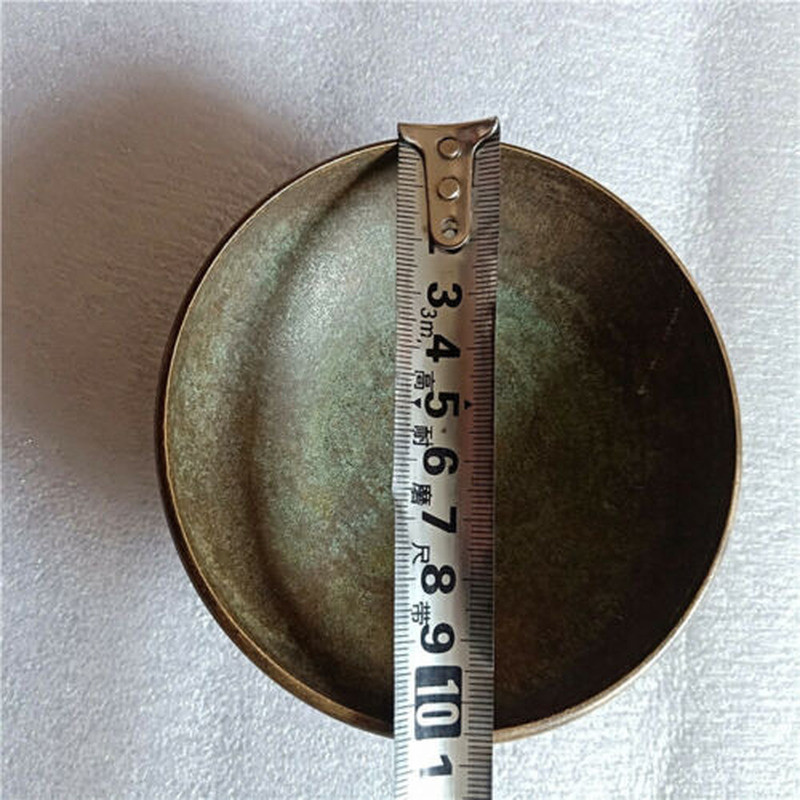 Chinese Fengshui Antique Crafts Chinese Zodiac Brass Old Copper Antique Bowl