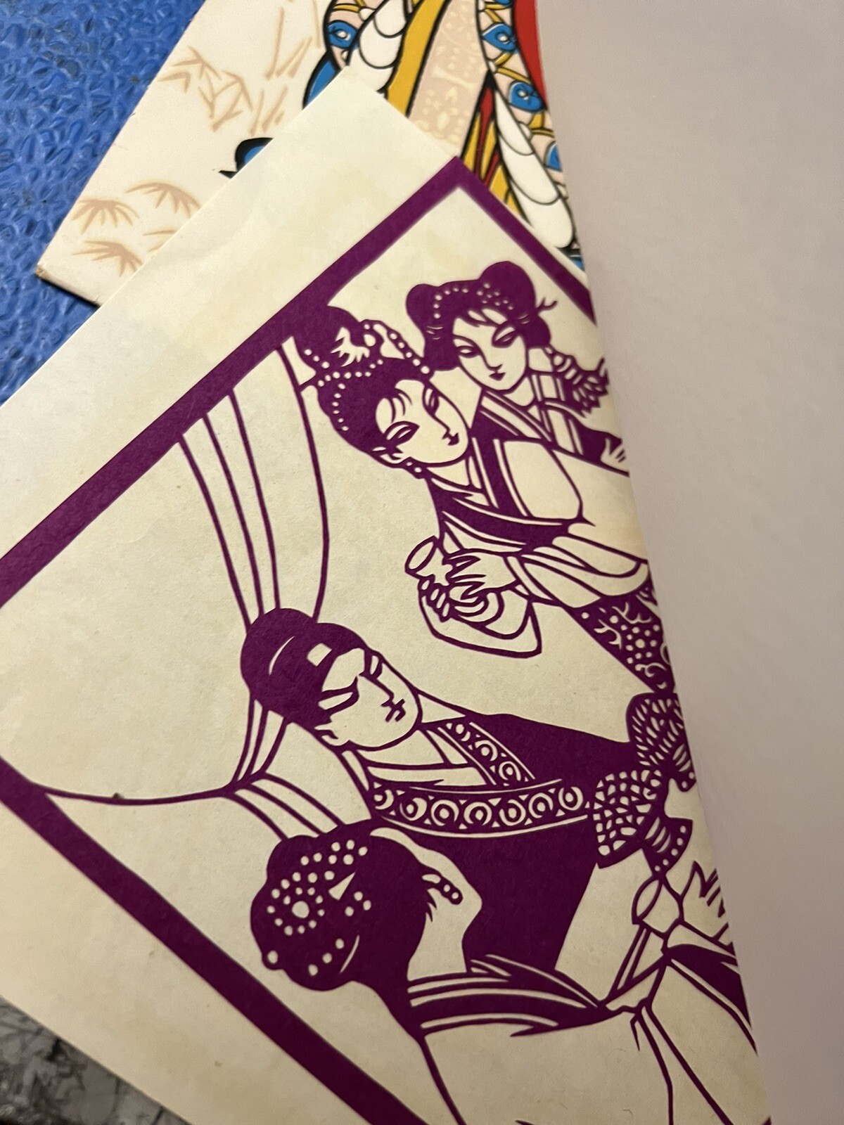Chinese Folk Art Traditional Chinese Paper Cuts 1950s