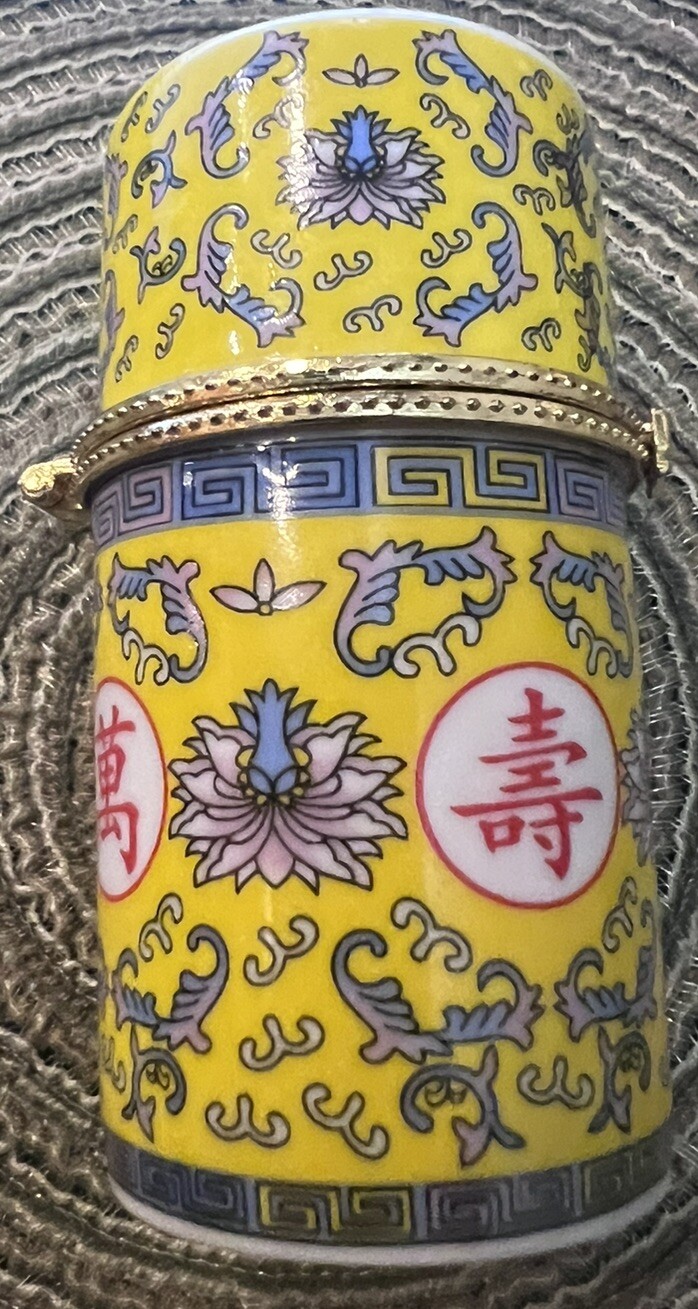 Vintage Ceramic Toothpick Holder YELLOW, FUNCTIONAL & UNIQUE/Toothpicks Included