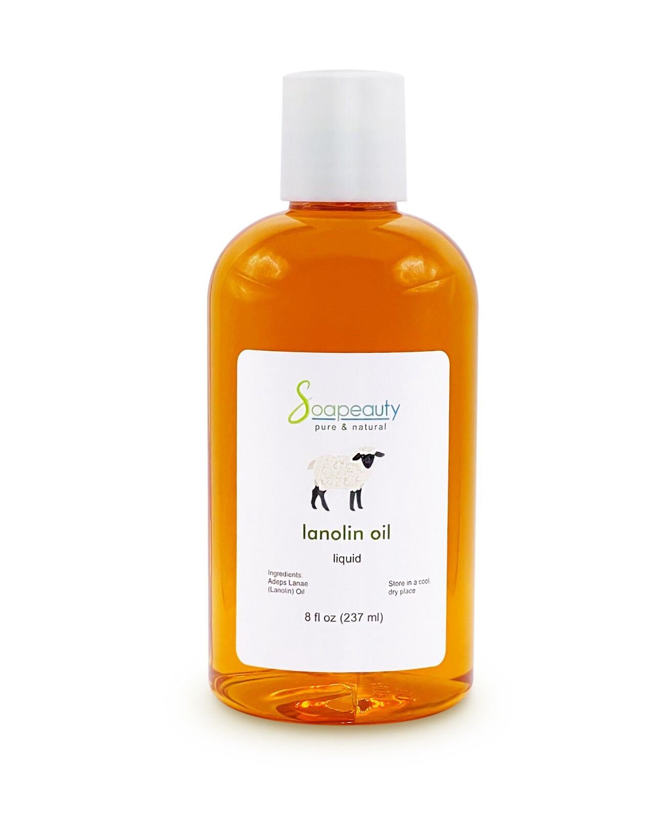LANOLIN OIL USP GRADE SKIN MOISTURIZING 100% PURE 8 OZ