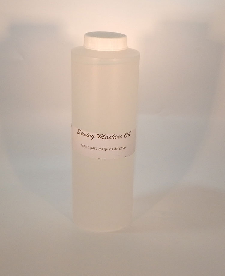 1 PINT CLEAR WHITE INDUSTRIAL & HOME SEWING MACHINE OIL
