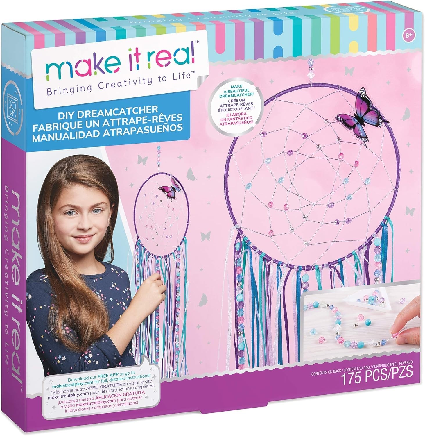 DIY Butterfly Dreamcatcher Kit – Enhance Creativity & Motor Skills for Ages 8+