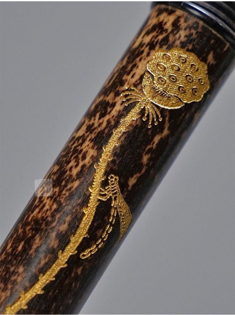 Handmade Meilu Bamboo Portable Toothpick Holder Incense Tube 1.5x9cm