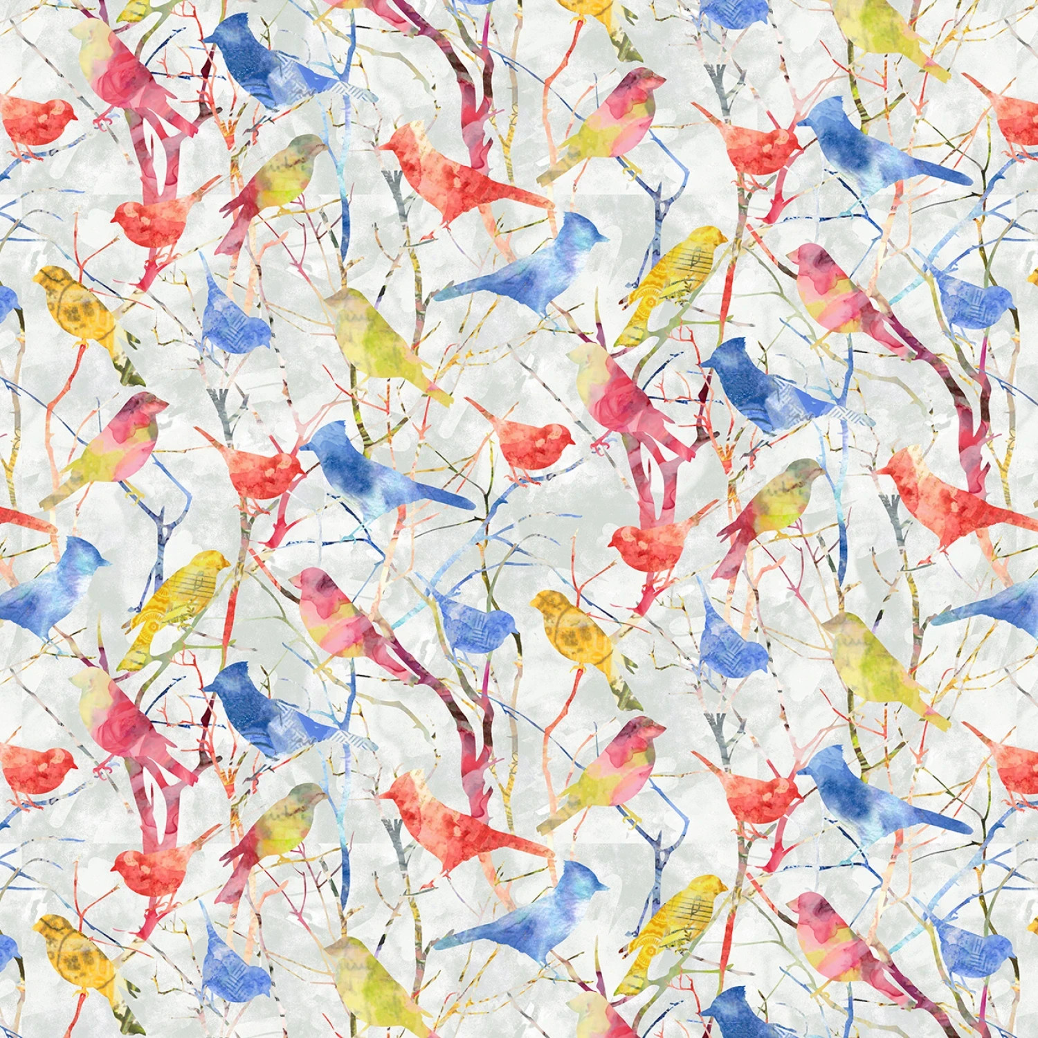 Air Mail by Nancy Smith for STUDIO E -Digital Your Choice Watercolor Birds