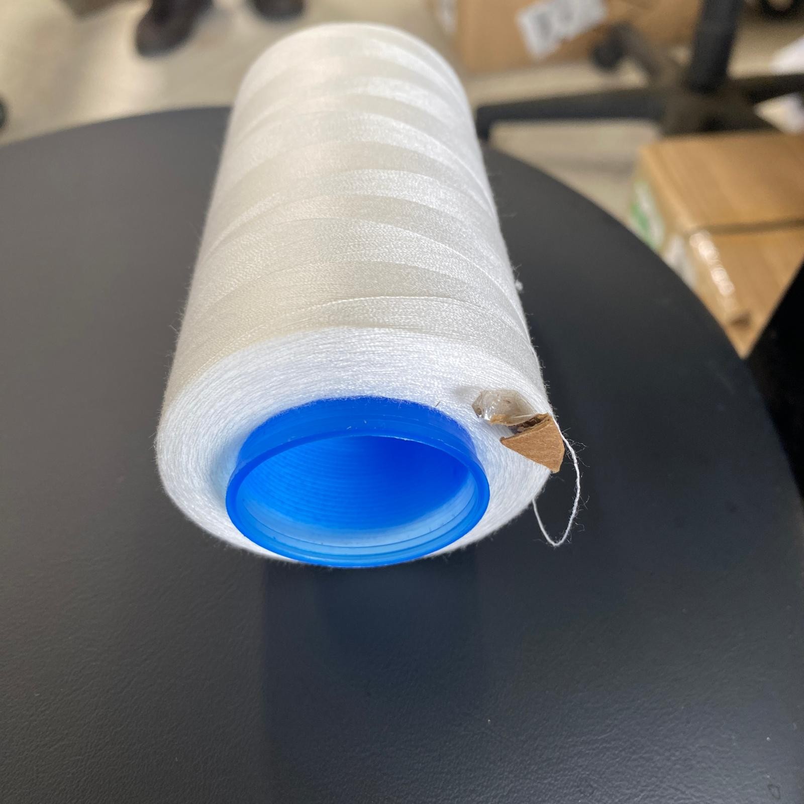 Polyester Thread UV Resistant 4000 Meters by Hidem Paul Threads White T-69