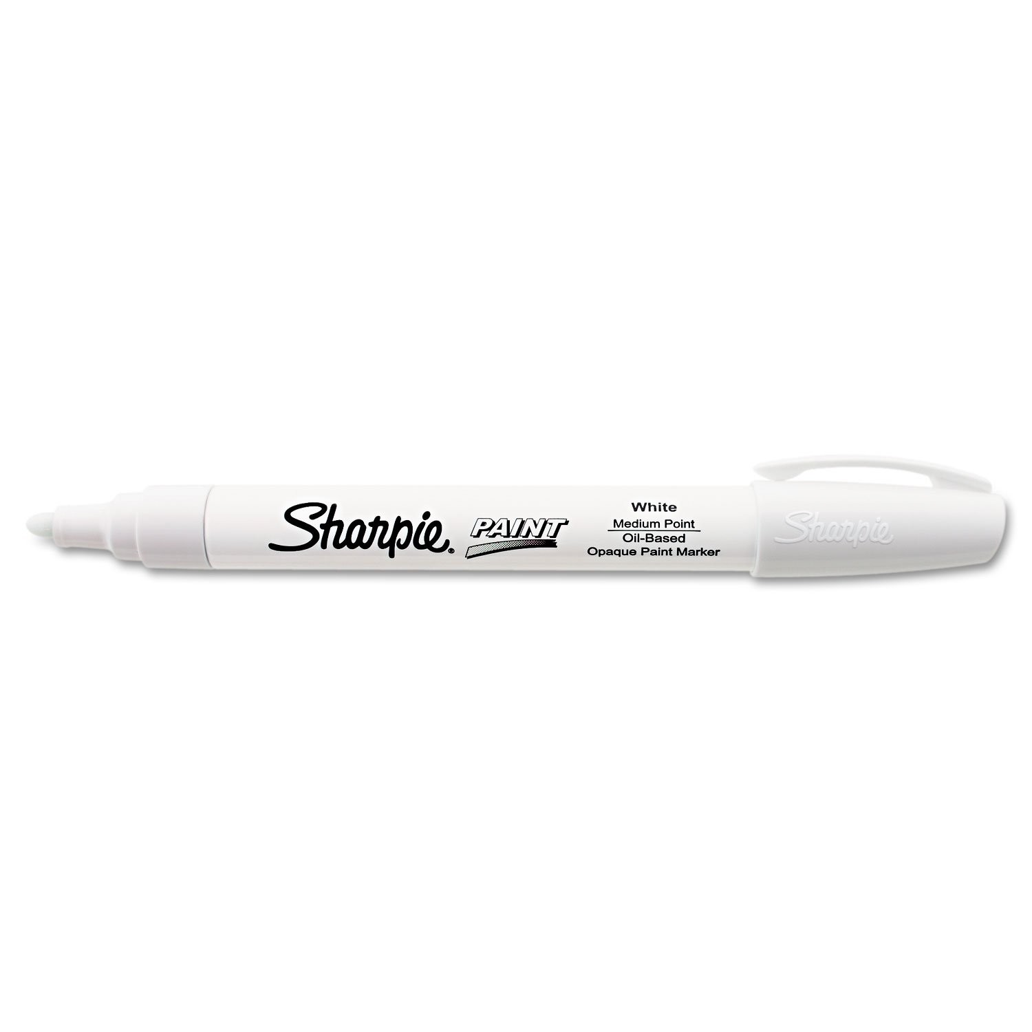 Sanford 35558 Sharpie Oil-Based Paint Marker, 1 Count (Pack of 1), White