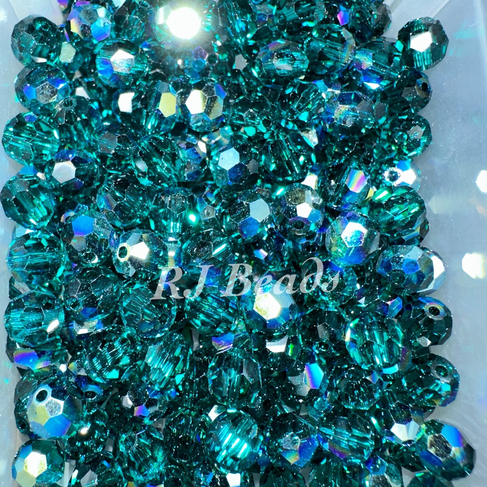 Genuine 6mm Swarovski Crystal 5000 Sparkling Round Jewelry Supply Craft Beads AB