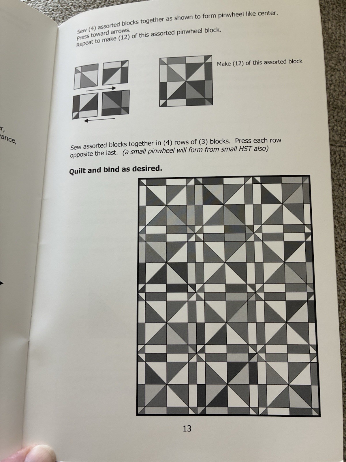 Quilt Booklet Cutting Cake Creek Side Stitches #204 NEW