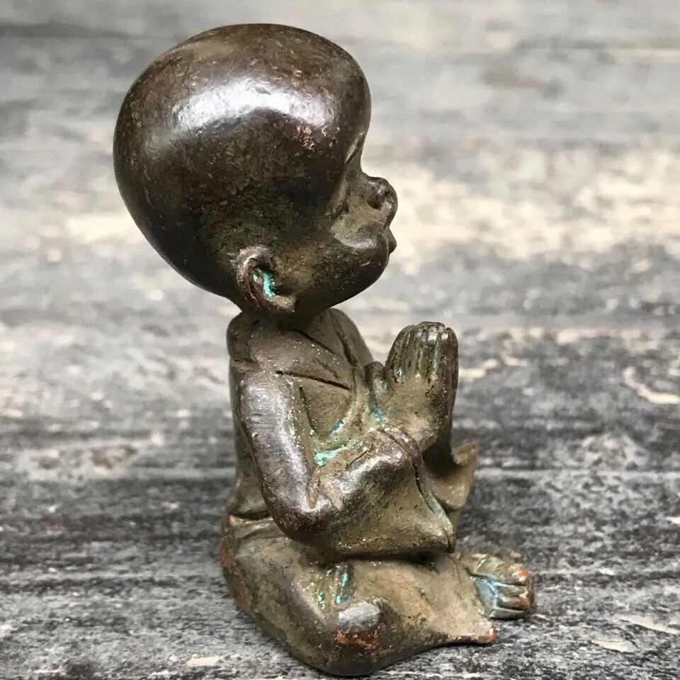 Antiques Miscellaneous Collection home Ornaments Traveler Monk Desktop Crafts