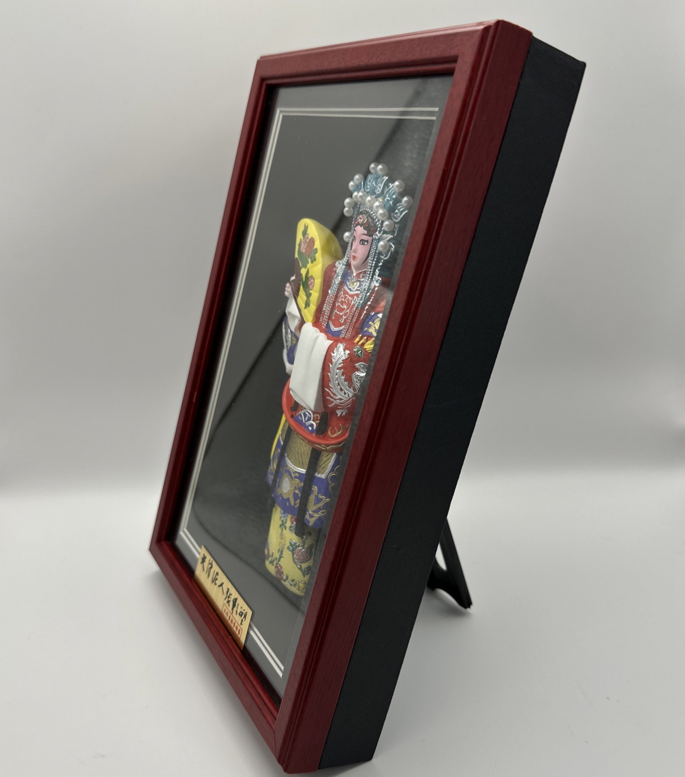 Chinese Tradional Art “Consort Yang Yuhuan” 3D Asian Framed Shadow Box