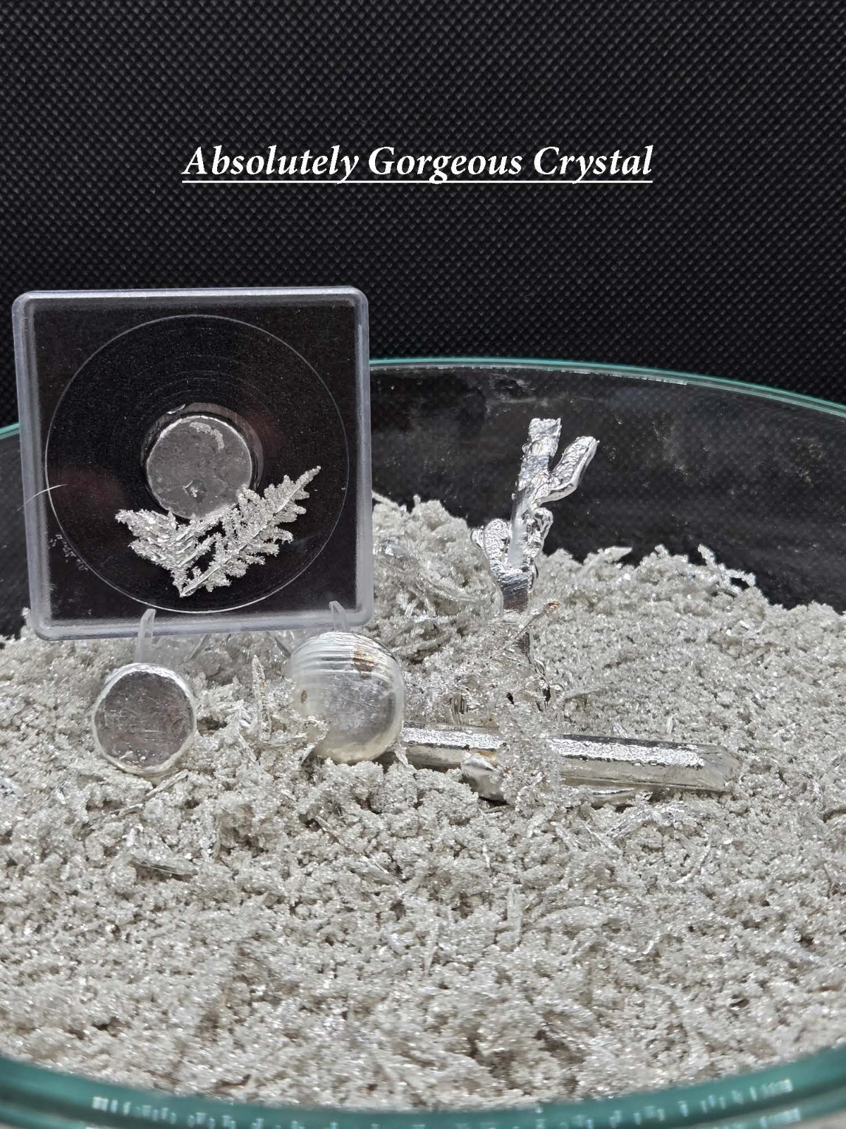 ❄️Pure Silver Bullion 1 Troy Oz .9999 Pure Fine Silver Crystal -“Double Refine”