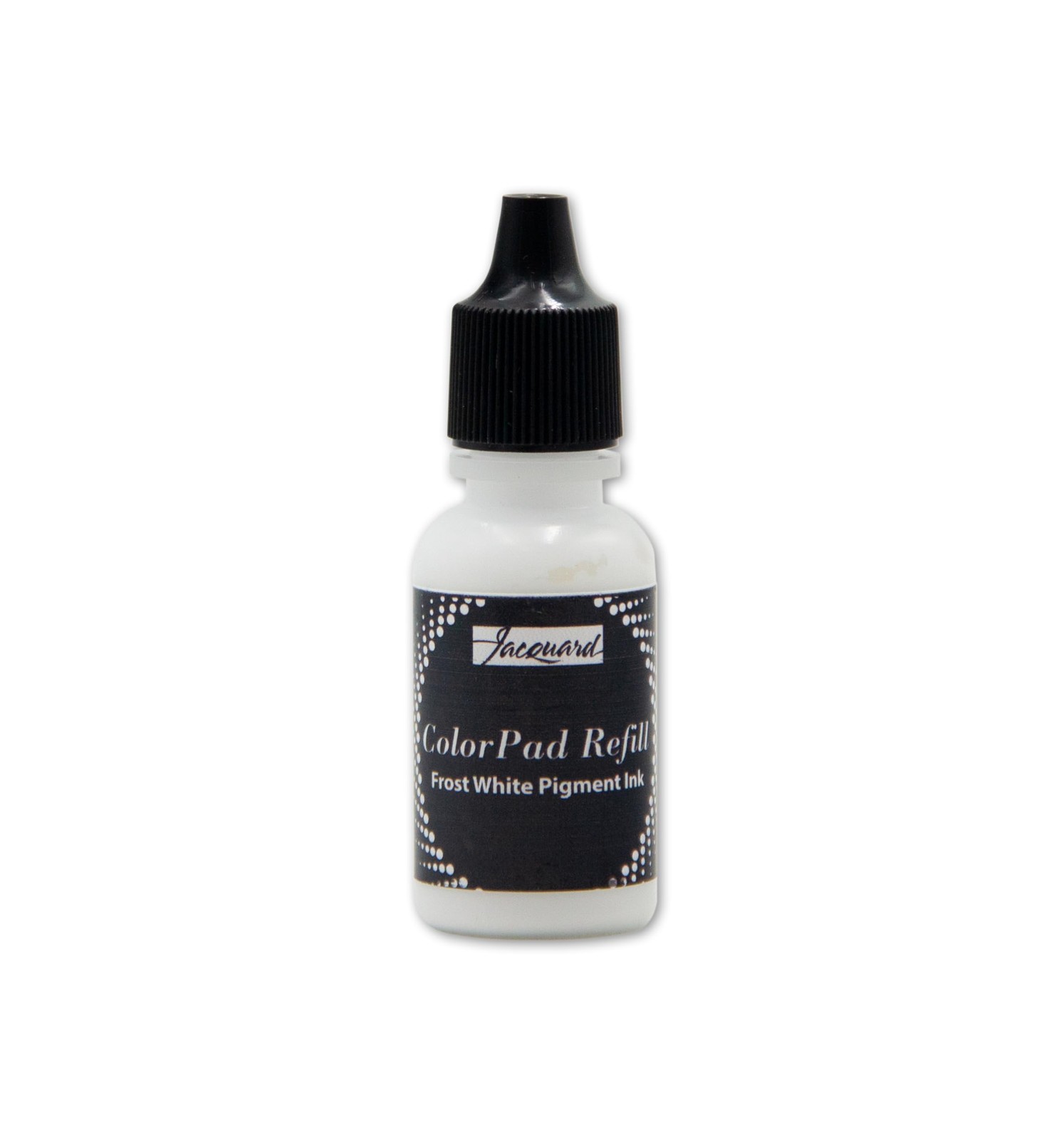 Jacquard ColorPad 0.5 oz Pigment Ink Refill – Frost White, Archival, Acid-Free