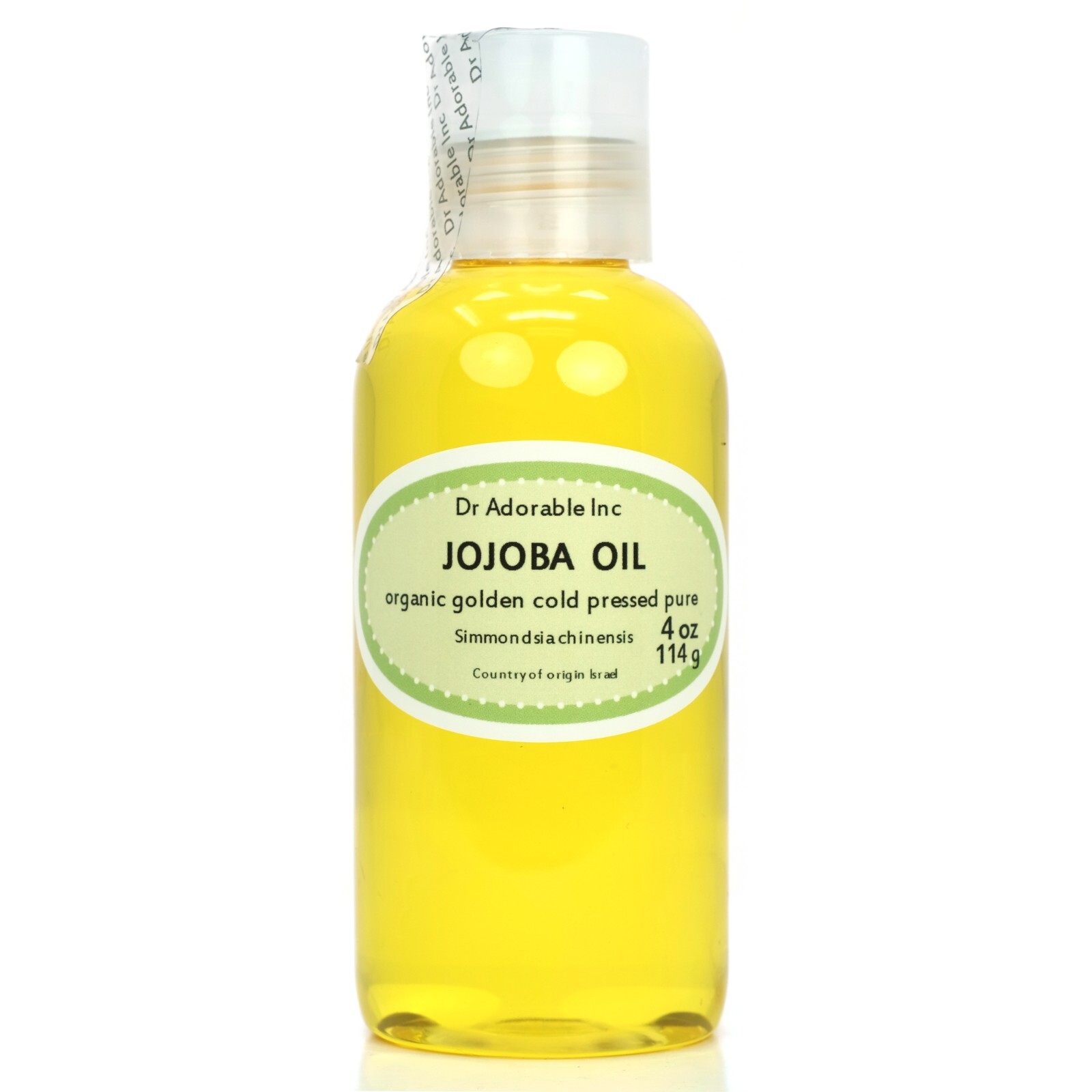 Jojoba Oil Cold Pressed Unrefined Golden Fresh Pure Natural Organic