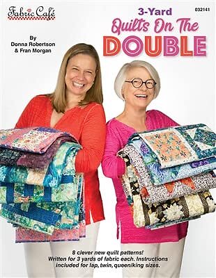 8 Quilt Patterns to Create 3 Yard Quilts Fabric Not Included Enlargement Guide