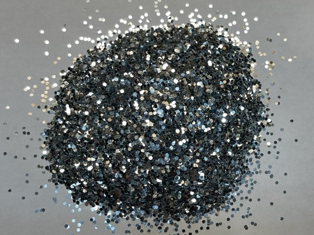 “Pixie Dust” Silver Medium Cut Glitter