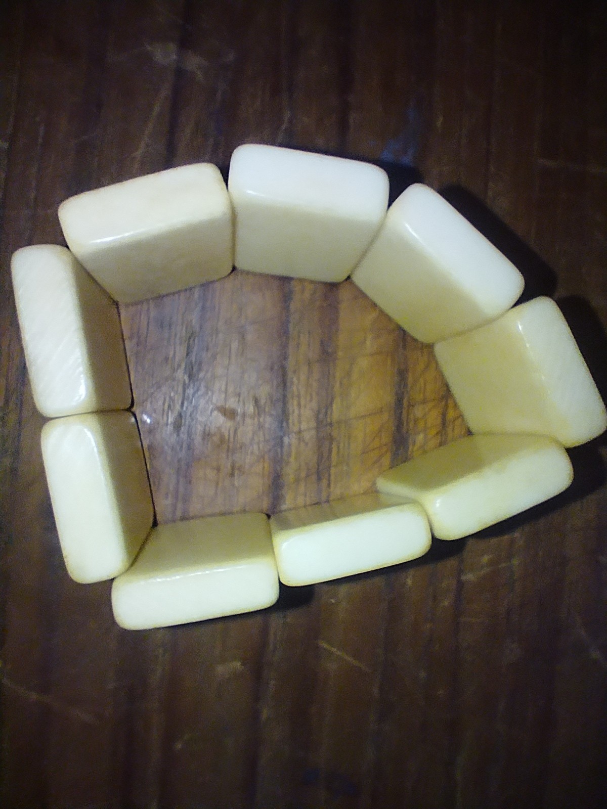 Mahjong Gambling Amulet Bracelet Chinese Vintage 1950’s