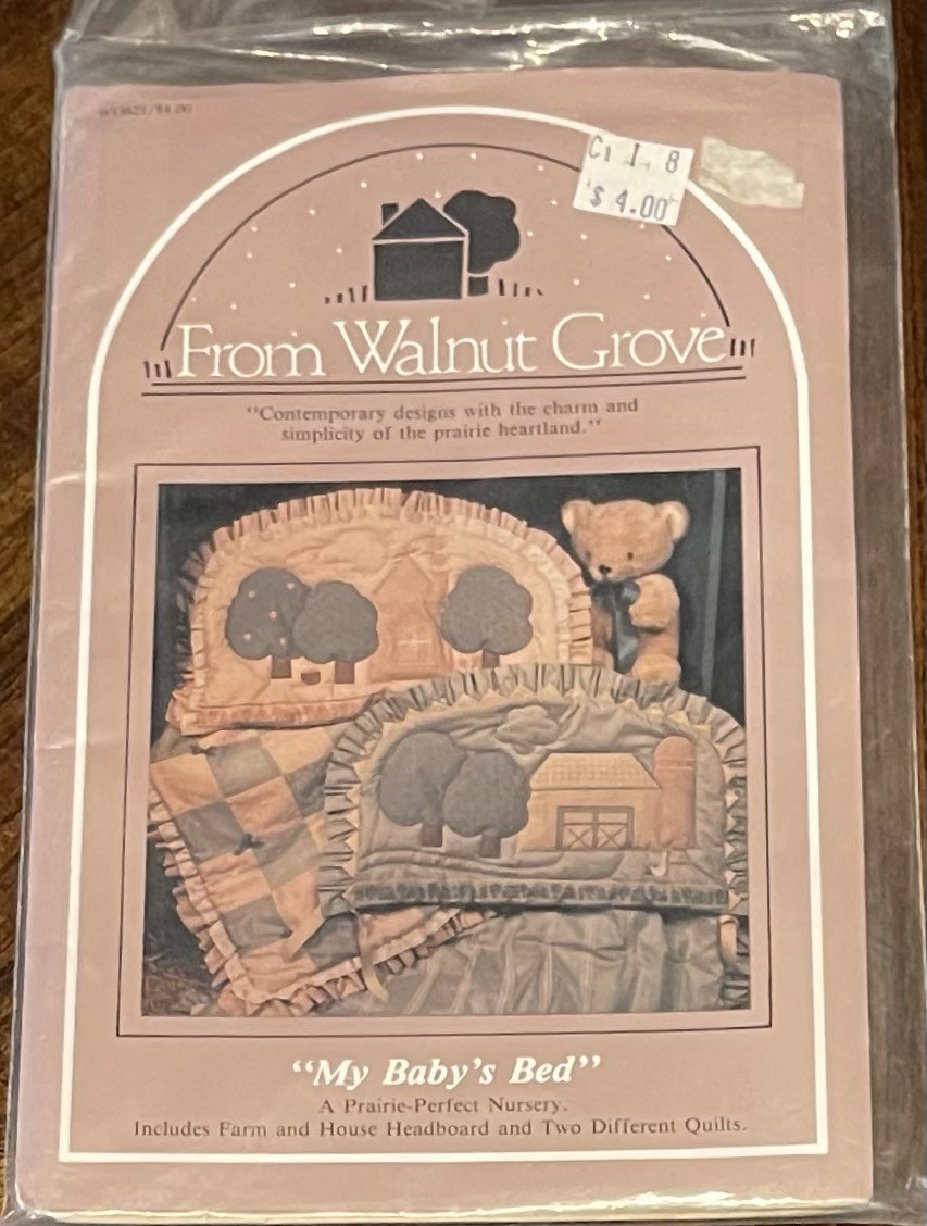 Walnut Grove Quilted Farm Theme Baby Room Quilt & Essentials Crib Bedding Uncut