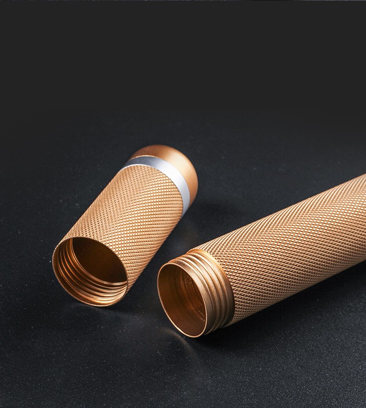 Aluminum Alloy Tube Humidor Holder Accessory Inner Diameter 22mm
