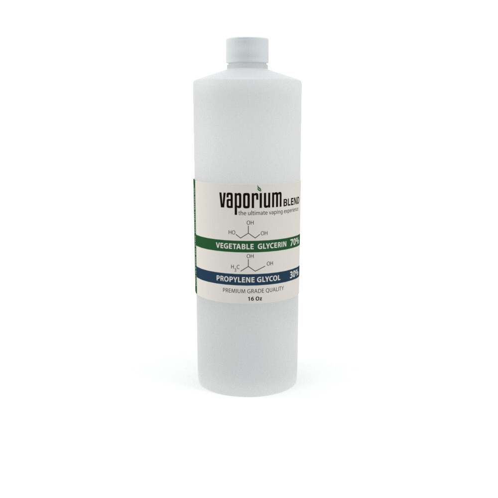 70/30 VG/PG, FOOD GRADE, KOSHER, 16 FL. OZ