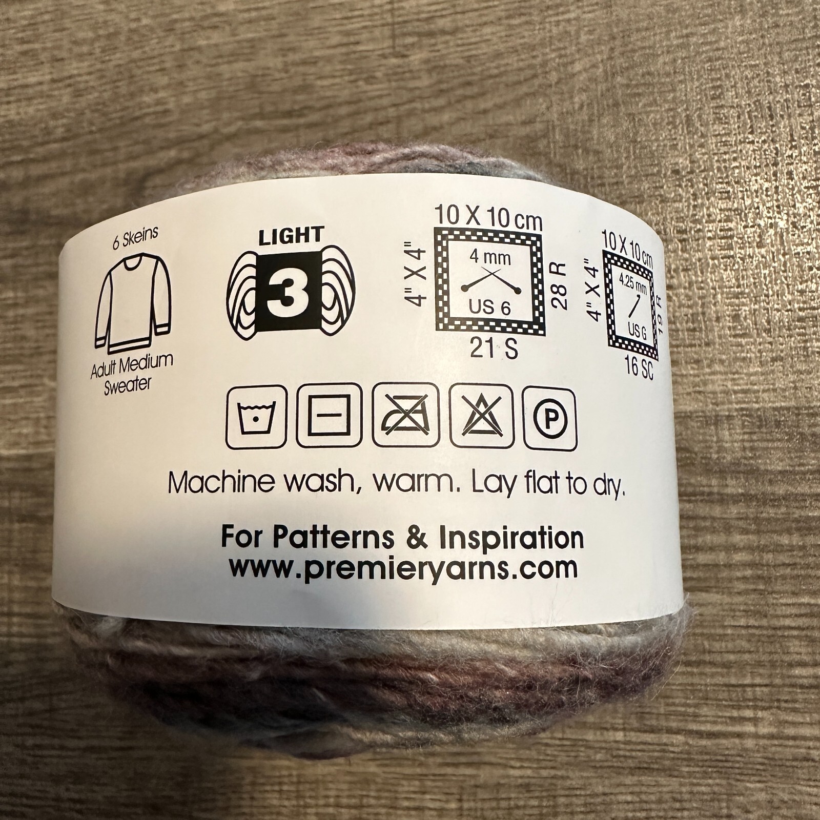 Premier Coffee Shop Yarn – Color #1099-06 Sandstone – FREE Shipping