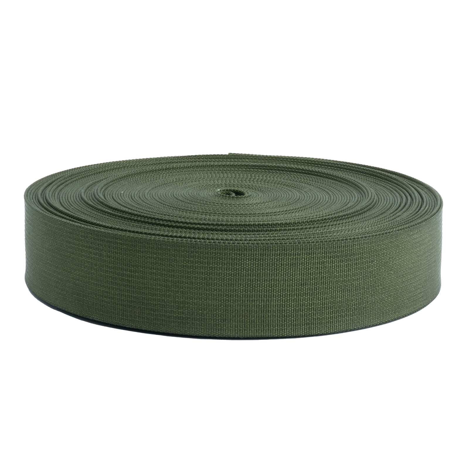 1 1/2in Berry Compliant Ranger Green Lite Weight Nylon Webbing Closeout, 50 Yds