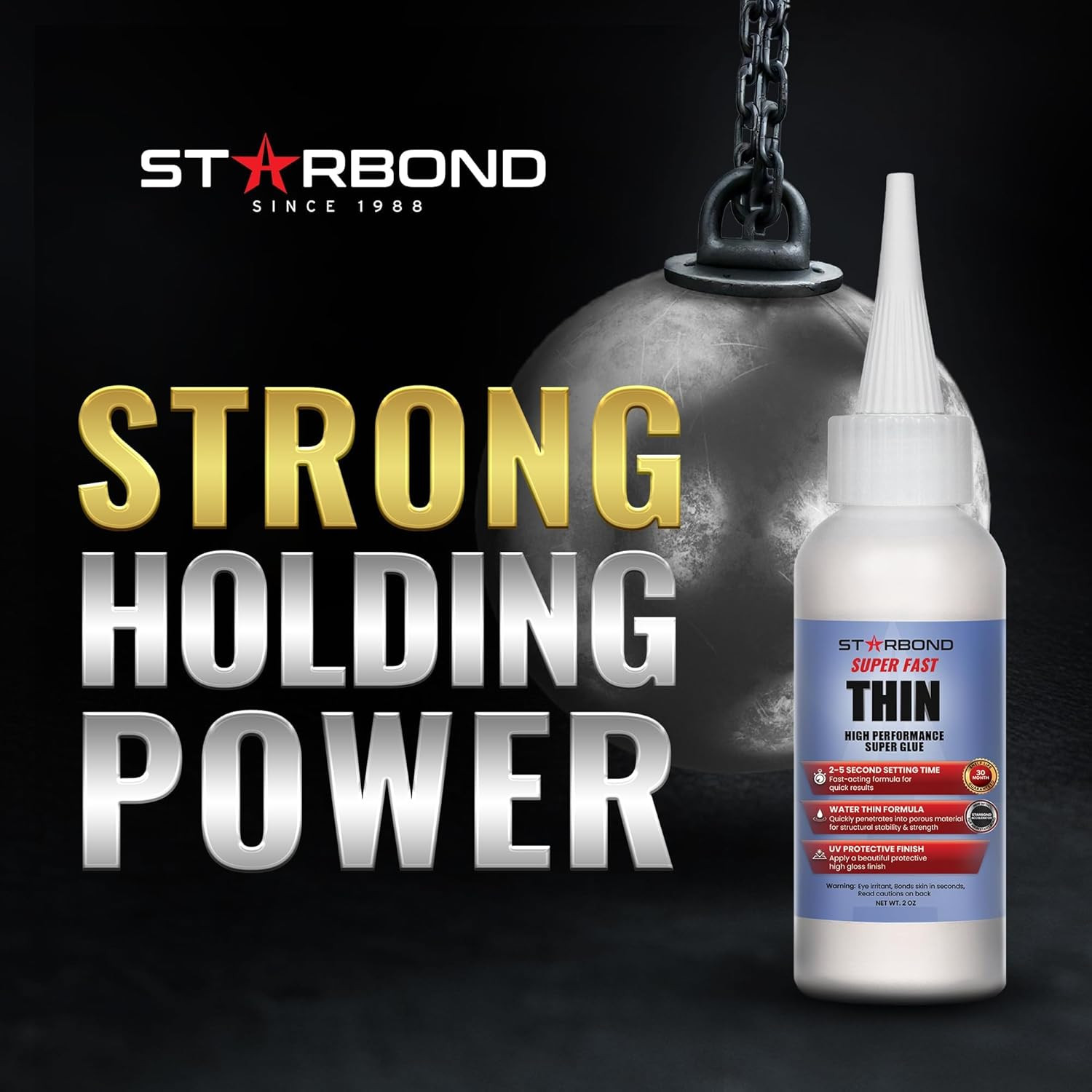 Starbond Super Fast Thin CA Glue – Super Glue Pro Kit with Precision Microtips A